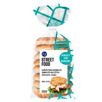 PORCIJU MAIZE FAZER STREET FOOD SENDVIČU MAIZĪTES 400G