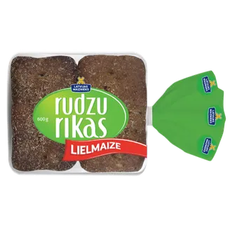 PORCIJU MAIZE LATVIJAS MAIZNIEKS LIELMAIZE RUDZU RIKAS 340G