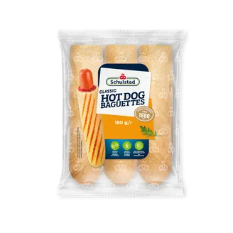 PORCIJU MAIZE SCHULSTAD HOTDOGU 180G