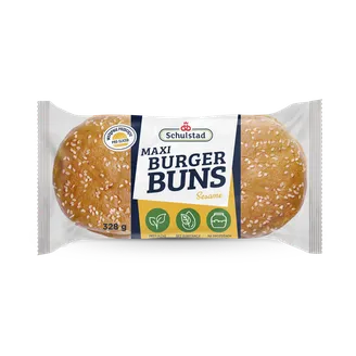 PORCIJU MAIZE SCHULSTAD MAXI BURGERU AR SEZAMU 4GAB 328G