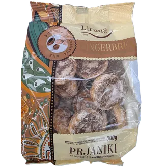 PRJAŅIKI AR VĀRĪTU IEBIEZINĀTĀ PIENA PILDĪJUMU 500G