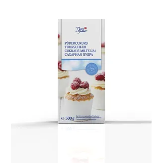 PŪDERCUKURS DANSUKKER 500G