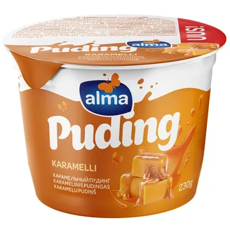 Pudiņš Alma karameļu 230g