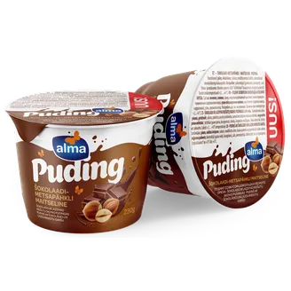 Pudiņš Alma šokolādes lazdu riekstu 230g