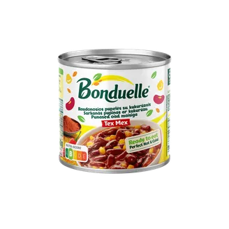 PUPIŅAS BONDUELLE SARKANĀS AR KUKURŪZU MĒRCĒ 430G