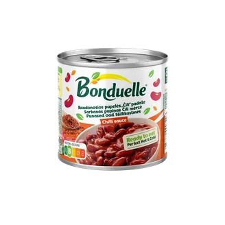 PUPIŅAS BONDUELLE SARKANĀS ČILI MĒRCĒ 430G