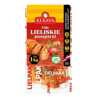 PUSSPĀRNI ĶEKAVA LIELISKIE CĀĻU LIELPAKA 1KG