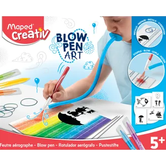 RADOŠAIS KOMPLEKTS MAPED CREATIV BLOWPEN ART 5+GADI