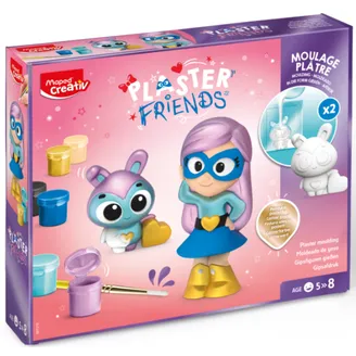 RADOŠAIS KOMPLEKTS MAPED CREATIV PLASTER FRIENDS 5+GADI