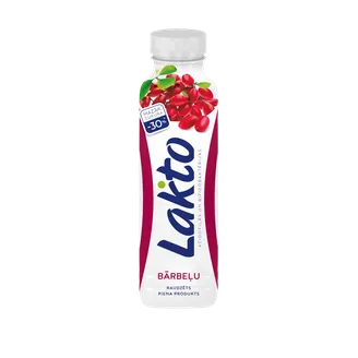 RAUDZĒTS PIENA PRODUKTS LAKTO BĀRBEĻU 450G