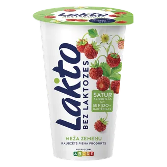 RAUDZĒTS PIENA PRODUKTS LAKTO MEŽA ZEMEŅU BEZLAKTOZES 200G