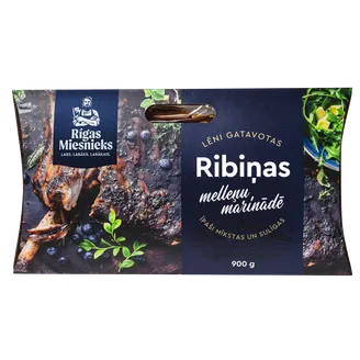 RIBIŅAS RĪGAS MIESNIEKS MELLEŅU MARINĀDĒ 900G