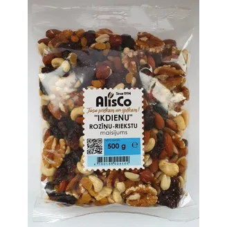 RIEKSTU AUGĻU MAISĪJUMS ALIS CO MIX IKDIENU 500G