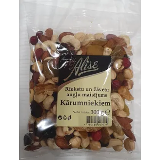 RIEKSTU MAISĪJUMS KĀRUMNIEKIEM PREMIUM 300G