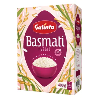 RĪSI GALINTA BASMATI 100X4G