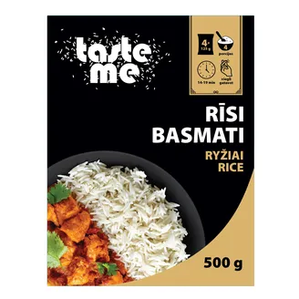 RĪSI TASTE ME BASMATI 125GX4