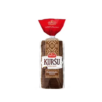 RUDZU MAIZE HANZAS MAIZNĪCA KURŠU FORMAS PILNGRAUDU 600G