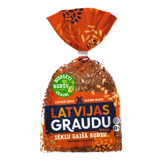 RUDZU MAIZE LATVIJAS GRAUDU LATVIJAS MAIZNIEKS GAIŠĀ 390G