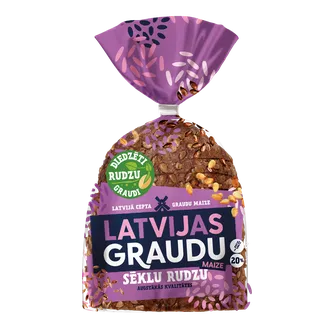 RUDZU MAIZE LATVIJAS GRAUDU LATVIJAS MAIZNIEKS SĒKLU 390G