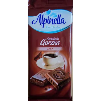 RŪGTA ŠOKOLĀDE ALPINELLA 90G