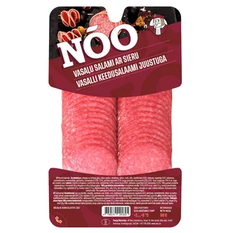 SALAMI NOO VASAĻU AR SIERU VĀRĪTA ŠĶĒLĒS 90G
