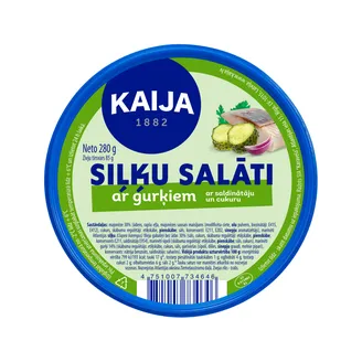 SALĀTI KAIJA SIĻĶU AR GURĶIEM 280G