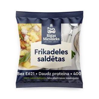 Frikadeles Rigas Miesnieks saldētas 400g