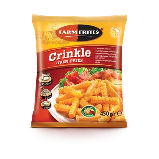 SALD. KARTUPEĻI FRĪ FARM FRITES CEPEŠKRĀSNS RIEVOTI 450G