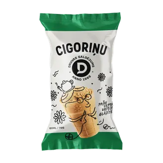 SALDĒJUMS DRUVA CIGORIŅU GLĀZĪTĒ 70G