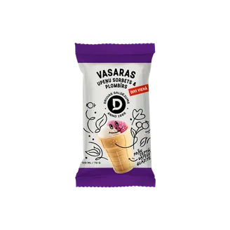 SALDĒJUMS DRUVA PLOMBĪRS AR UPEŅU SORBERTU GLĀZĪTĒ 70G