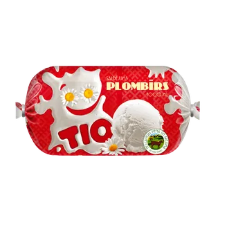 Saldējums Tio vaniļas plombīra 1000ml/450g