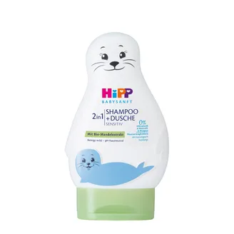 ŠAMPŪNS DUŠAS ŽELEJA HIPP BABYSANFT 2IN1 400ML