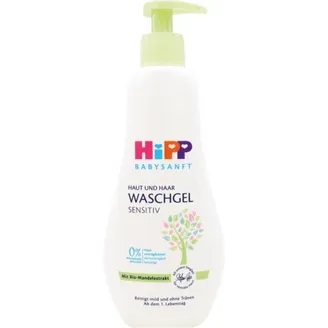 ŠAMPŪNS DUŠAS ŽELEJA HIPP BABYSANFT 400ML