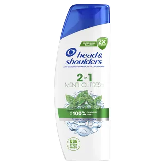 ŠAMPŪNS HEAD & SHOULDERS 2IN1 MENTHOL 330ML