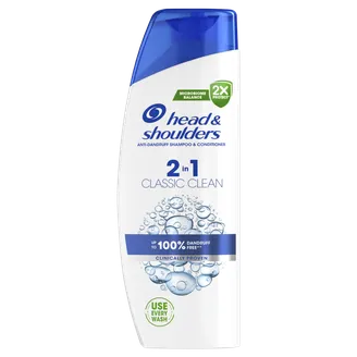 ŠAMPŪNS HEAD&SHOULDERS 2IN1 CLASSIC CLEAN 330ML