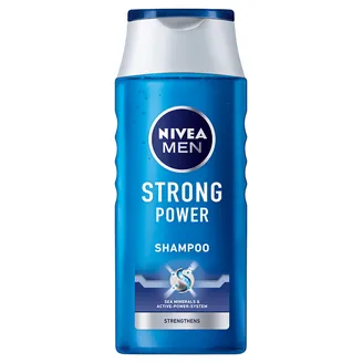 ŠAMPŪNS NIVEA MEN STRONG POWER NORMĀLIEM MATIEM VĪR. 250ML