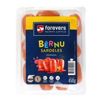 SARDELES FOREVERS BĒRNU EKSPRESS VĀRĪTAS 450G