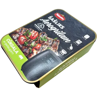 ŠAŠLIKS NĀKOTNE CŪKGAĻAS AR GARŠAUGIEM 430G
