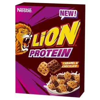 SAUSĀS BROKASTIS NESTLE LION PROTEIN 340G