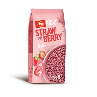 SAUSĀS BROKASTIS OHO STRAWBERRY RICE 150G