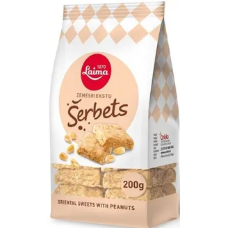 ŠERBETS LAIMA ZEMESRIEKSTU 200G