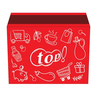 SĒRKOCIŅI TIP TOP SAFETY MATCHES TOP LOGO