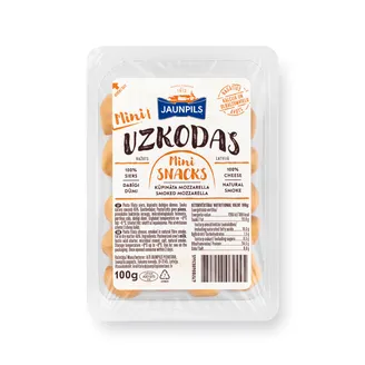 SIERA UZKODA JAUNPILS MINI KŪPINĀTA MOZZARELLA 100G