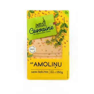 SIERS CESVAINE AR AMOLIŅU ŠĶĒLĒS 150G
