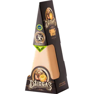Siers Džiugas Gourmet 40% 36 mēneši 180g