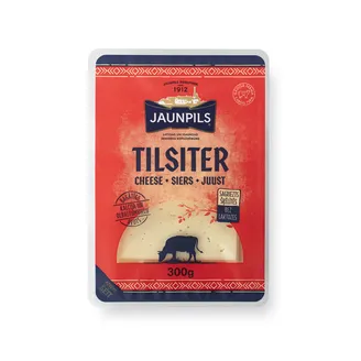 SIERS JAUNPILS TILSITER ŠĶĒLĒS 300G