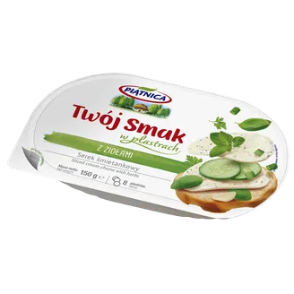 SIERS SVAIGAIS PIATNICA AR ZAĻUMIEM ŠĶĒLĒS 150G