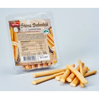SIERS SVAIGAIS TOP FOOD SIERA SALMIŅI KŪPINĀTI 100G