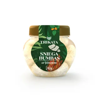 SIERS TRIKATA SNIEGA BUMBAS AR ĶIMENĒM 240G