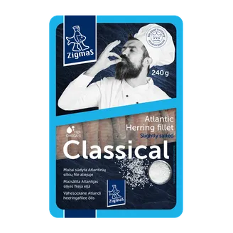 SIĻĶES FILEJA ZIGMAS CLASSICAL MAZSĀLĪTA EĻĻĀ 240G